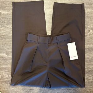 Lululemon Pleat-Front High-Rise Trousers
